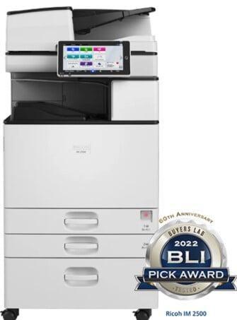 Impresora multifuncional Ricoh IM 2500 láser blanco y negro en Colombia