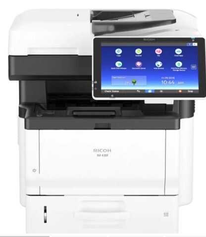 Impresora multifuncional Ricoh IM 430F láser blanco y negro en Colombia