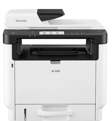 Impresora multifuncional Ricoh M 320F láser blanco y negro en Colombia