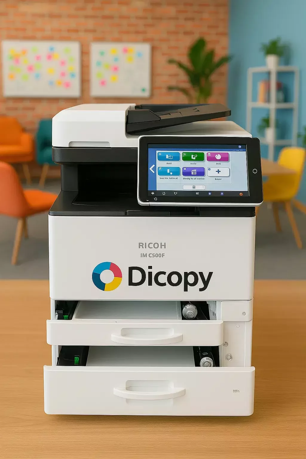 Impresora multifuncional Ricoh IM C300F láser a color en Colombia