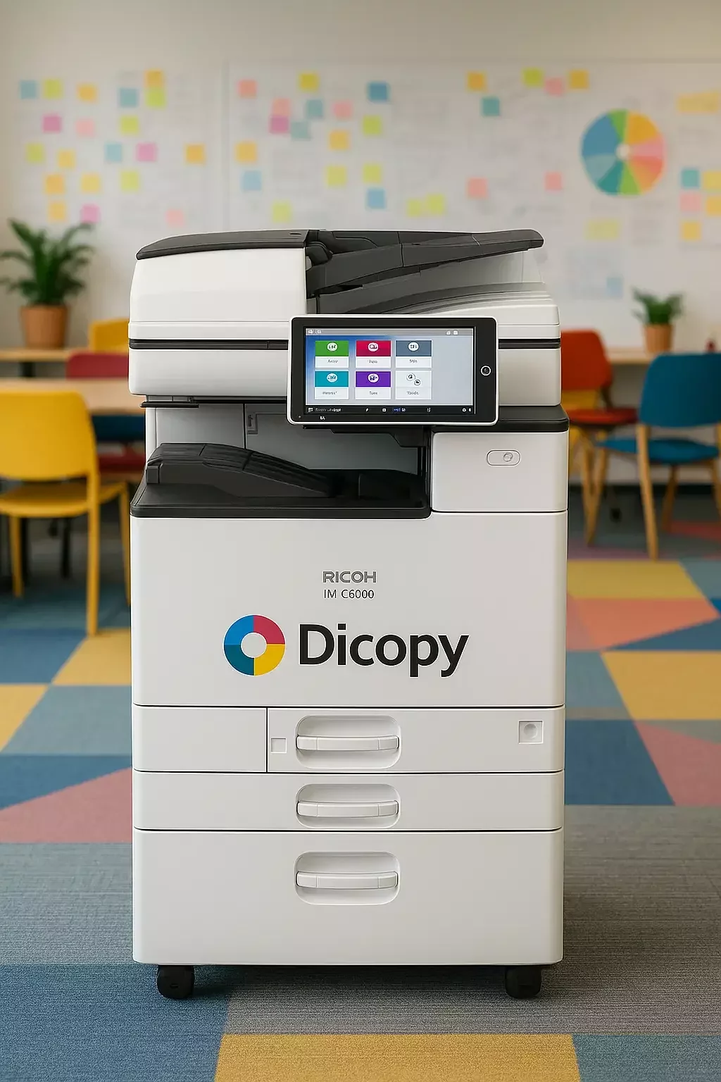 Impresora multifuncional Ricoh IM C6000 láser a color en Colombia