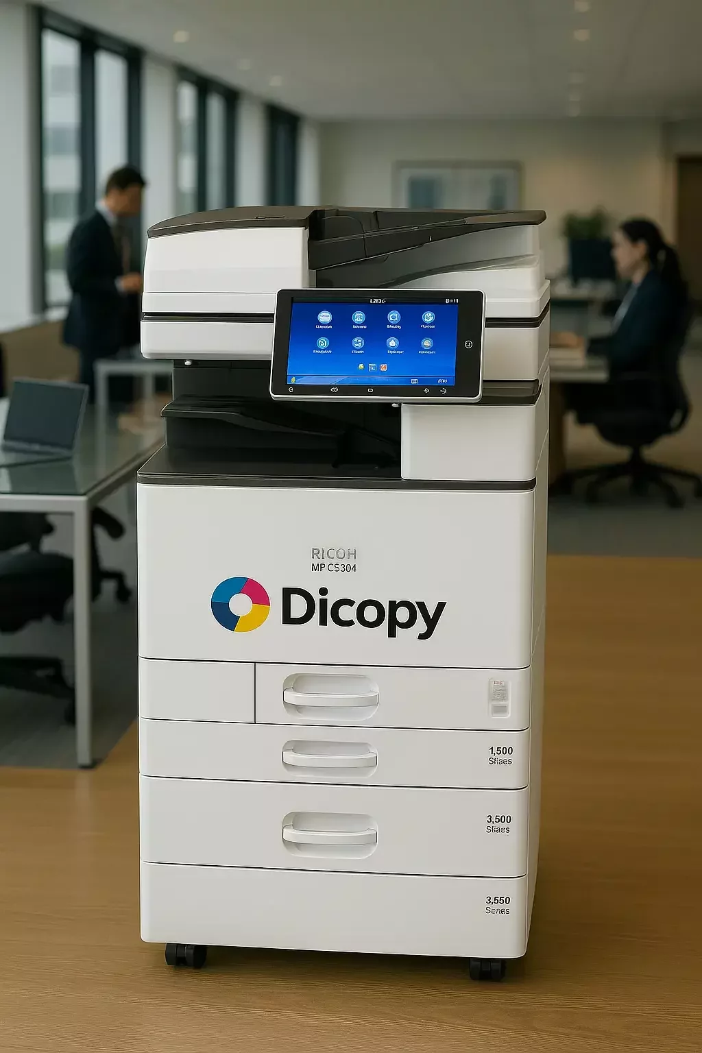 Impresora multifuncional Ricoh MP C6004 láser a color en Colombia