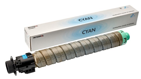 Tóner cyan compatible Ricoh MP C4503 C4504 C6004 22,000 páginas