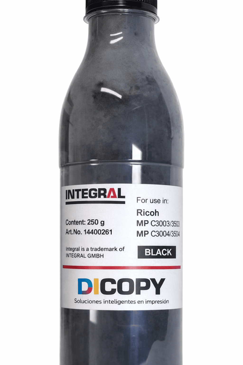 Recarga de tóner Integral negro para documentos empresariales